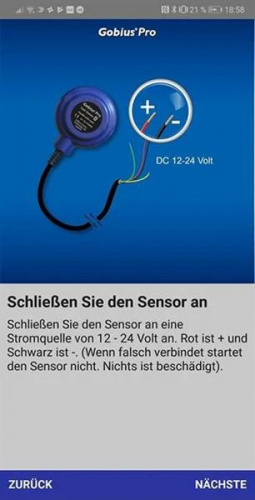 Philippi Gobius Pro1 - Bluetooth Tankgeber ohne Bohren für Android und iOS App
