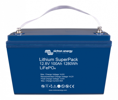 Victron Lithium SuperPack 12,8V/100Ah-a (M8)
