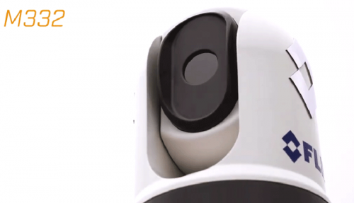 Raymarine E70527 FLIR M332 Stabilised Wärmebildkamera – 320 × 256, 30 Hz, 24° FoV, Pan & Tilt, elektronischer Zoom