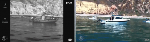 Raymarine E70518 FLIR M364C Stabilised Wärmebildkamera – Dual Sensor 640 × 512, 30 Hz, 24° FoV, Pan & Tilt