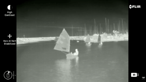 Raymarine E70518 FLIR M364C Stabilised Wärmebildkamera – Dual Sensor 640 × 512, 30 Hz, 24° FoV, Pan & Tilt