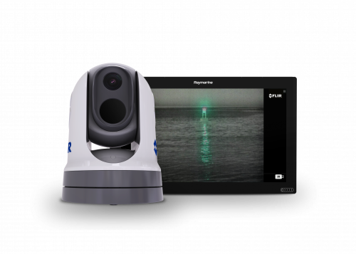 Raymarine E70521 FLIR M364C XR Stabilised IP Wärmebildkamera Long Range – Dual Sensor 640 × 512, 9 Hz, 18° FoV, Pan & Tilt