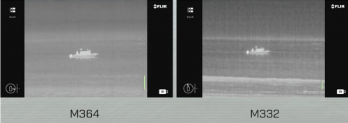 Raymarine E70528 FLIR M332 Stabilised IP Wärmebildkamera – 320 × 256, 9 Hz, 24° FoV, Pan & Tilt, elektronischer Zoom