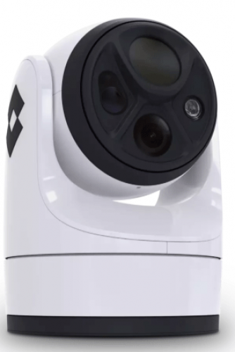 Raymarine E70682 FLIR M560 Stabilised Wärmebildkamera – 3-Achsen, gekühlt, 640 × 512, optischer Zoom, 4K Low-Light-Kamera, LED-Spotlight (ohne LRF)