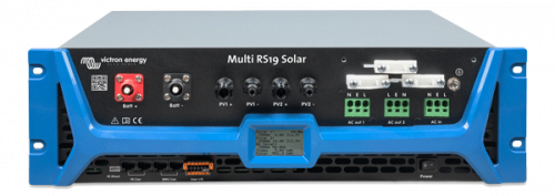 Victron Multi RS19 Solar 48/6000/100-450/100 – 48 V Wechselrichter/Ladegerät mit Dual-MPPT