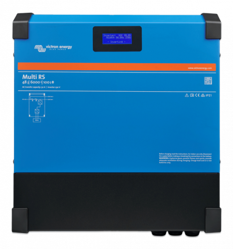 Victron Multi RS 48/6000/100-50 230V – 48 V Wechselrichter/Ladegerät 6000 VA