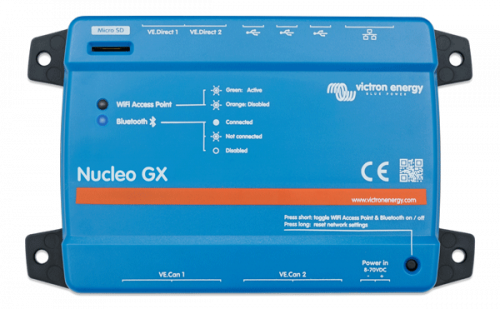 Victron Nucleo GX – leistungsstarke GX Kommunikationszentrale mit VE.Can, VE.Direct, Ethernet & WLAN