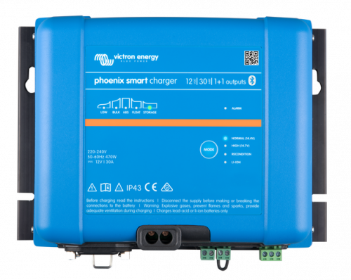 Victron Phoenix Smart IP43 Charger 12/30(1+1) 120-240V
