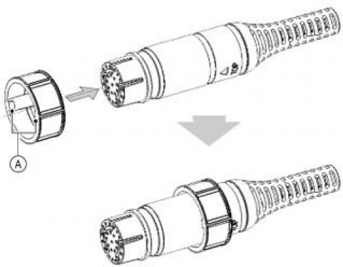 Raymarine RealVision 25-Pin Ersatz-Schließring