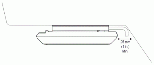 Raymarine A80479 Stufenmontagekit für RealVision RV-100 Heckmontagegeber
