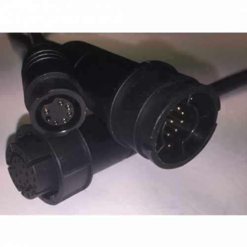 Raymarine A80491 Y-Geberadapterkabel 25-Pin Gerät auf 25-Pin Geber & 7-Pin Geber