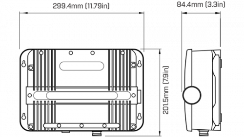 Raymarine E70298 CP470 Clear Pulse CHIRP Fischfindermodul