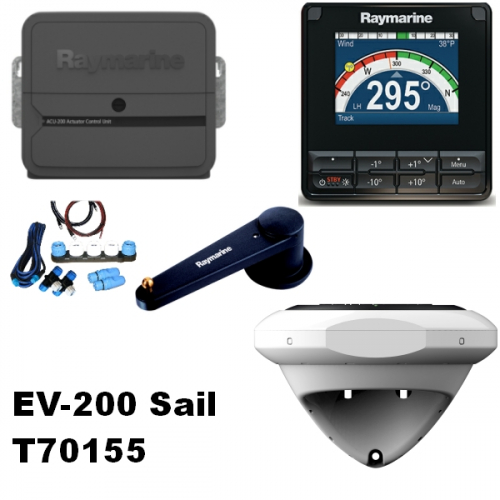 Raymarine T70155 Evolution EV-200 Sail Autopilot-Paket