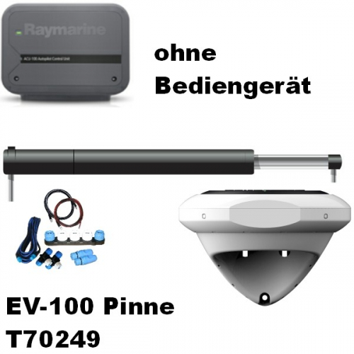 Raymarine EV-100 Evolution Pinnenpilot Autopilot-Kit ohne Bedieneinheit (T70249)