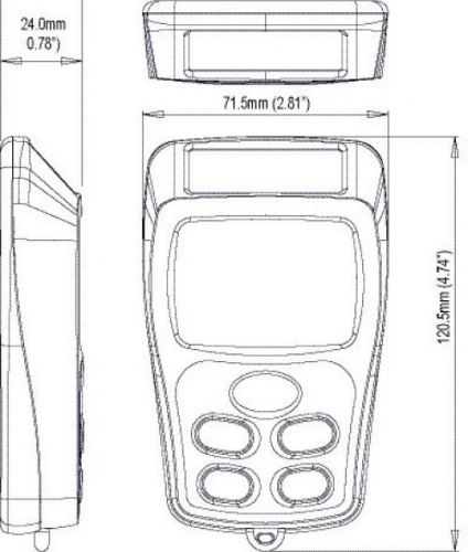 Raymarine TackTick T113 Handfernbedienung kabellos