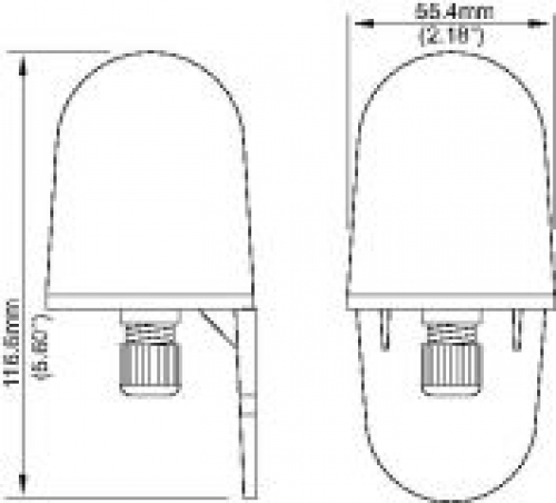 Raymarine TackTick T909 Fluxgate-Kompass-Sensor