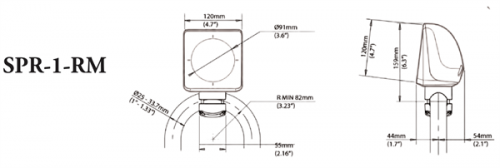 Scanstrut SPR-1I-RM Konsole Steuersäule für 1 Instrument