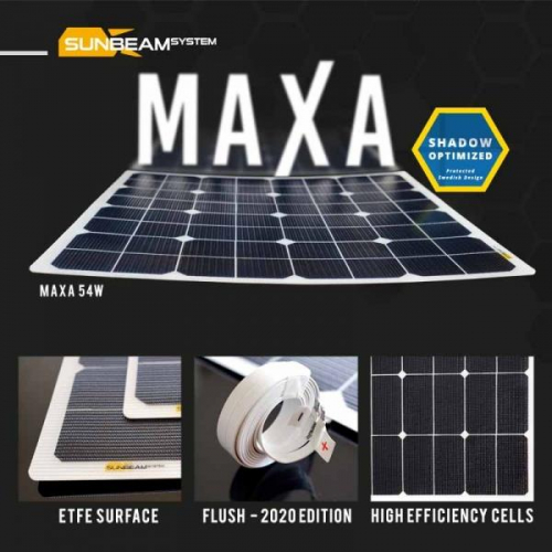 Sunbeam System Solarmodul Maxa 54W Flush