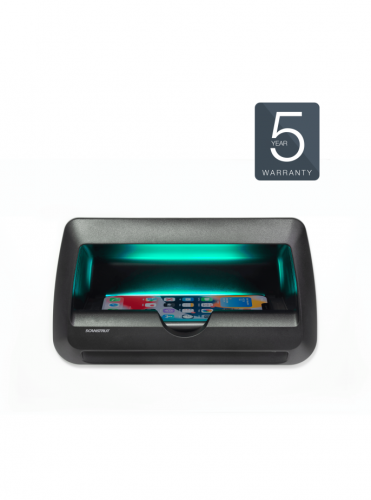 Scanstrut QI-Ladegerät 10W mit Smartphone-Ablagefach mit Wasserführung mit RGB-LED-Beleuchtung