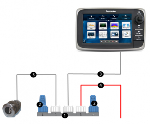 Raymarine T70134 STng Starter Kit