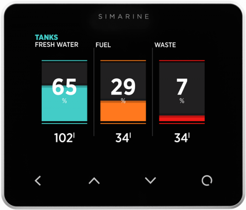 Simarine PICO, WiFi-fähig, Aufbaumontage silber
