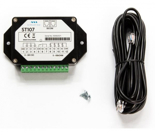 Simarine PICO Standard Paket Einbaumontage schwarz