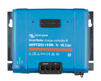 Victron Solar Laderegler SmartSolar MPPT 250/100-TR VE.CAN (12/24/48V-100A) Bluetooth