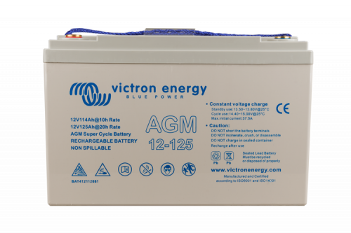 Victron AGM Super Cycle Batterie 12V/125Ah