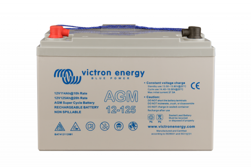 Victron AGM Super Cycle Batterie 12V/125Ah