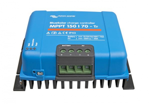 Victron Solar Laderegler BlueSolar MPPT 150/70-Tr (12/24/36/48V-70A) ohne Bluetooth