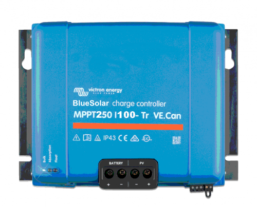 Victron Solar Laderegler BlueSolar MPPT 250/100-TR VE.CAN (12V/24V/48V-100A) ohne Bluetooth