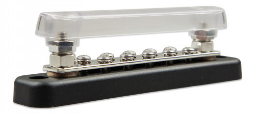 Victron Busbar 150A 2P with 10 screws +cover