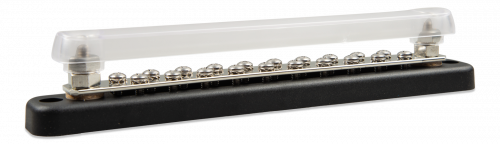 Victron Busbar 150A 2P with 20 screws +cover