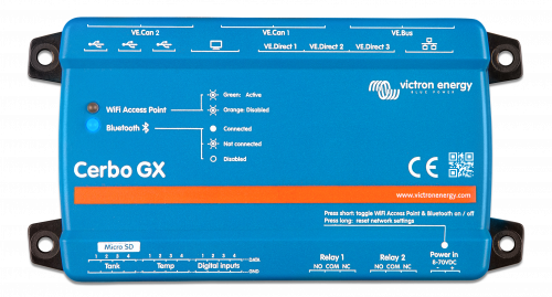 Victron Cerbo GX MK3 – leistungsstarke GX-Systemzentrale mit schnellerem Prozessor für Node-RED & VRM