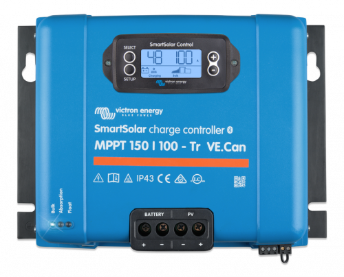 Victron Solar Laderegler SmartSolar MPPT 150/100-TR VE.CAN (12/24/48V-100A) Bluetooth