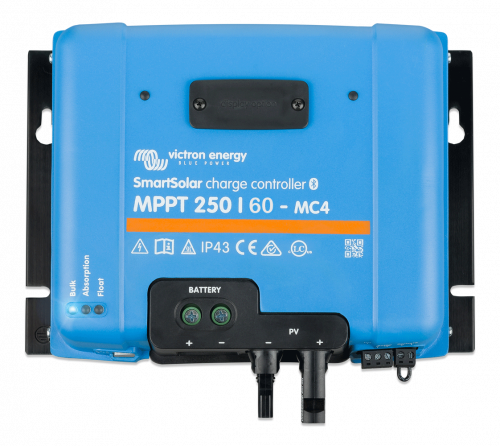 Victron Solar Laderegler SmartSolar MPPT 250/60-MC4 (12V/24V/48V-60A) Bluetooth