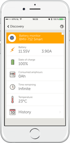 Victron Battery Monitor BMV-712 Smart Bluetooth schwarz