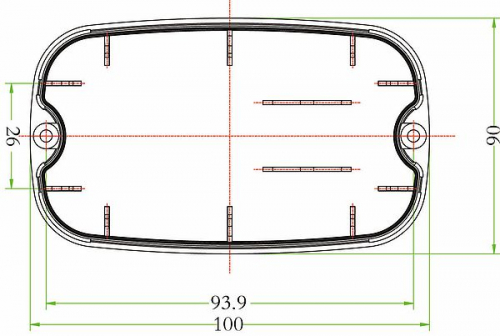 Kabellose Fernbedienung für LED Suchscheinwerfer Model 220s