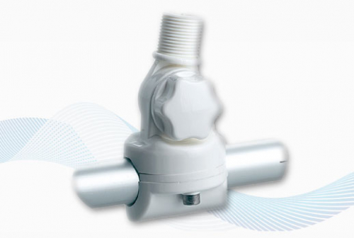 Glomex RA 134 Relingsfuß Plastik Knauf