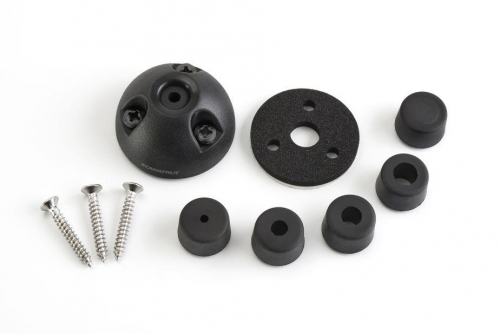 Scanstrut Decksdurchführung Kunststoff 2-6mm Kabel schwarz