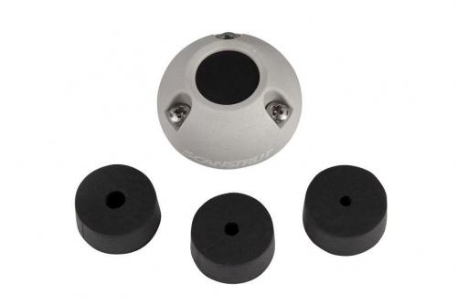 Scanstrut DS21B-P Decksdurchführung Kunststoff bis 21mm Stecker und 9-14mm Kabel