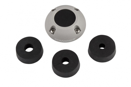 Scanstrut DS30-P Decksdurchführung Kunststoff bis 30mm Stecker und 9-14mm Kabel grau