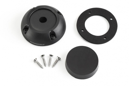 Scanstrut Decksdurchführung Kunststoff bis 40mm Stecker 12-15 Kabel schwarz