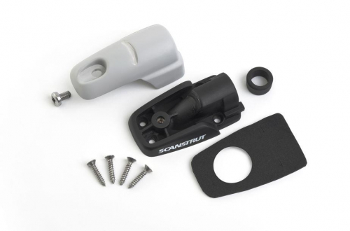 Scanstrut DS-H10 Decksdurchführung Kunststoff Horizontal 6-10mm Kabel grau