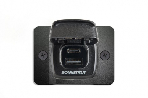 Scanstrut USB-Steckdose IPx4 1x USB-A, 1x USB-C