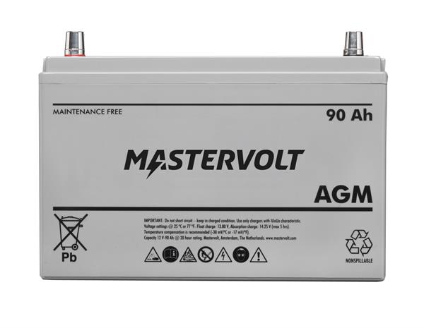 Mastervolt AGM Batterie 12V 90Ah - Ferropilot (Berlin) GmbH