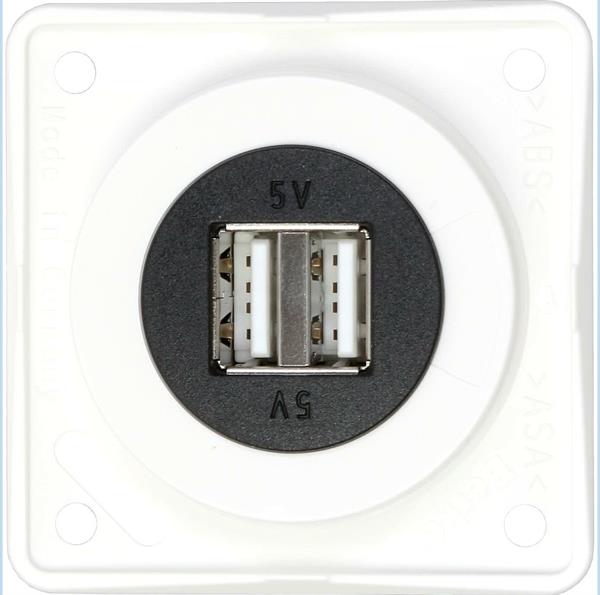 Philippi Berker mini - USB-Einbausteckdose - USB, 12V - Ferropilot (Berlin)  GmbH - Ferroberlin