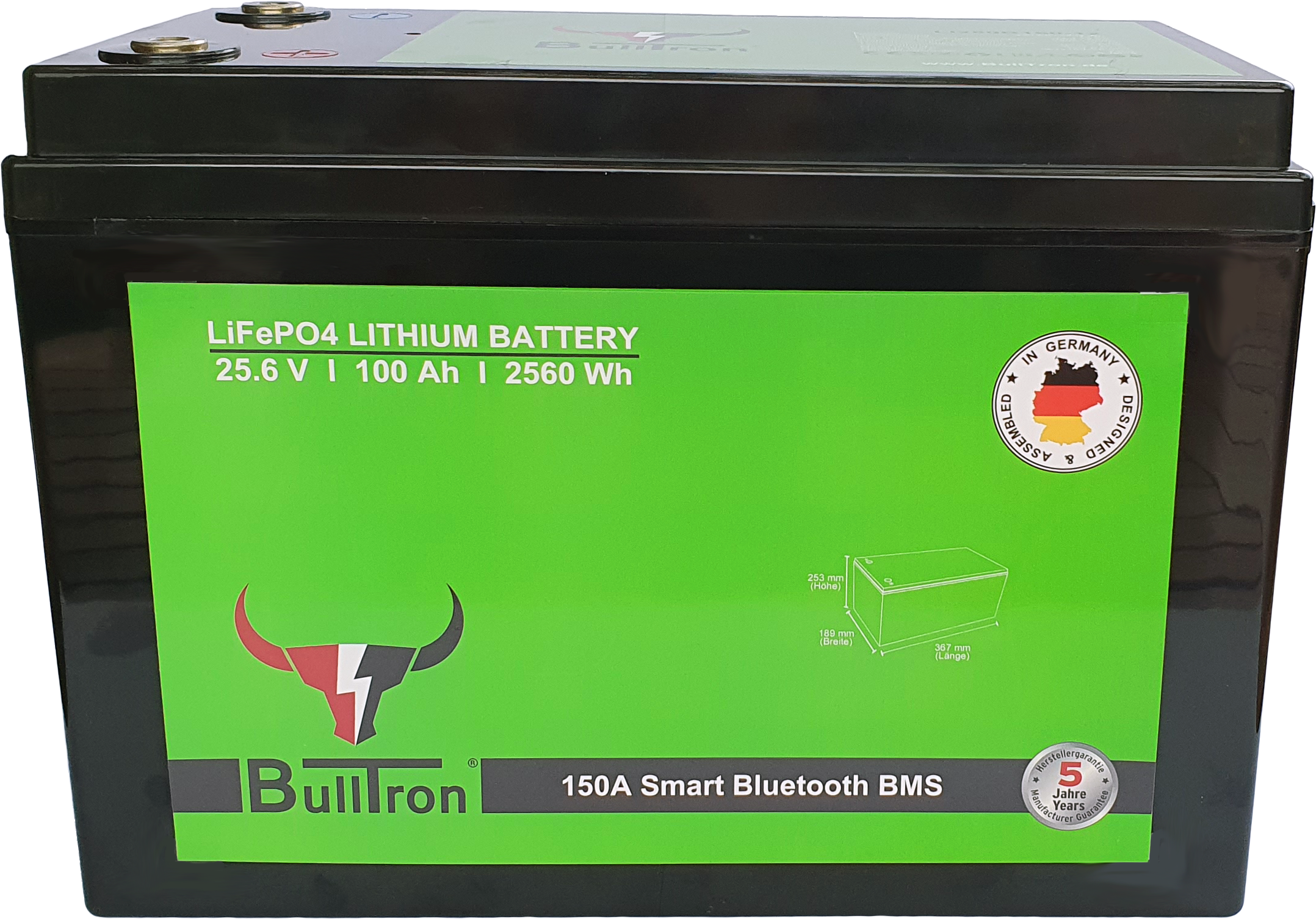 Liontron 100Ah 25,6V LiFePO4 Lithium Batterie BMS Bluetooth mit