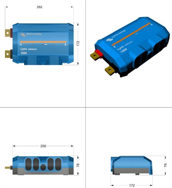 Victron Lynx Distributor (M8) - Ferropilot (Berlin) GmbH - Ferroberlin