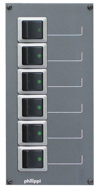 Philippi Stromkreisverteiler STV 206-2p zweipolig